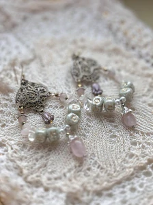Náušnice Shabby Chic