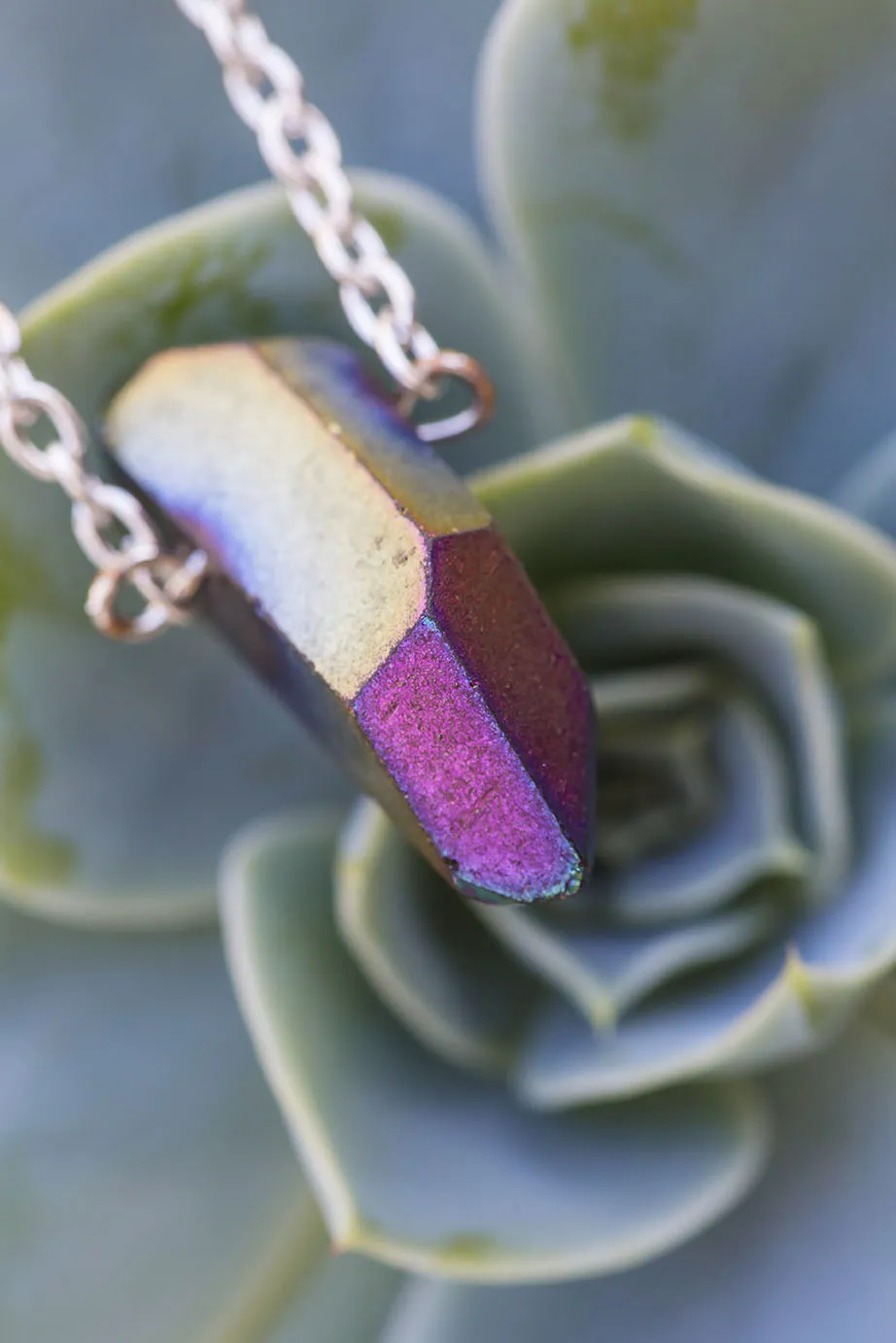 Náhrdelník s křišťálem