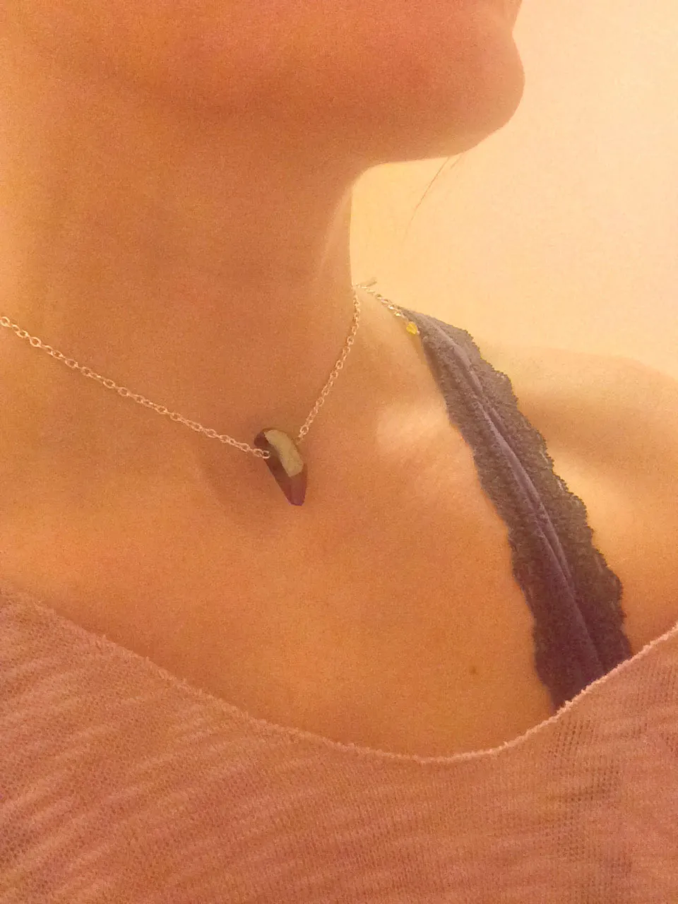 Náhrdelník s křišťálem