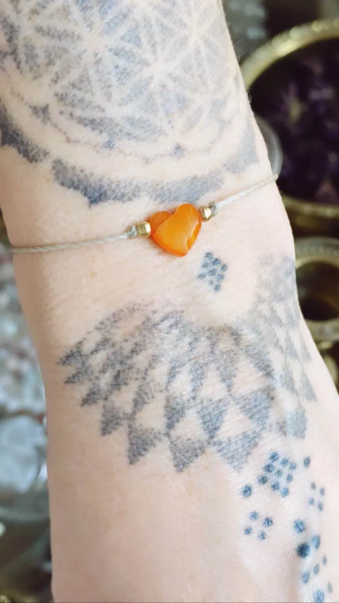 Náramek se srdíčkem