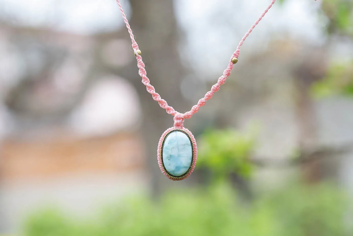 Náhrdelník larimar