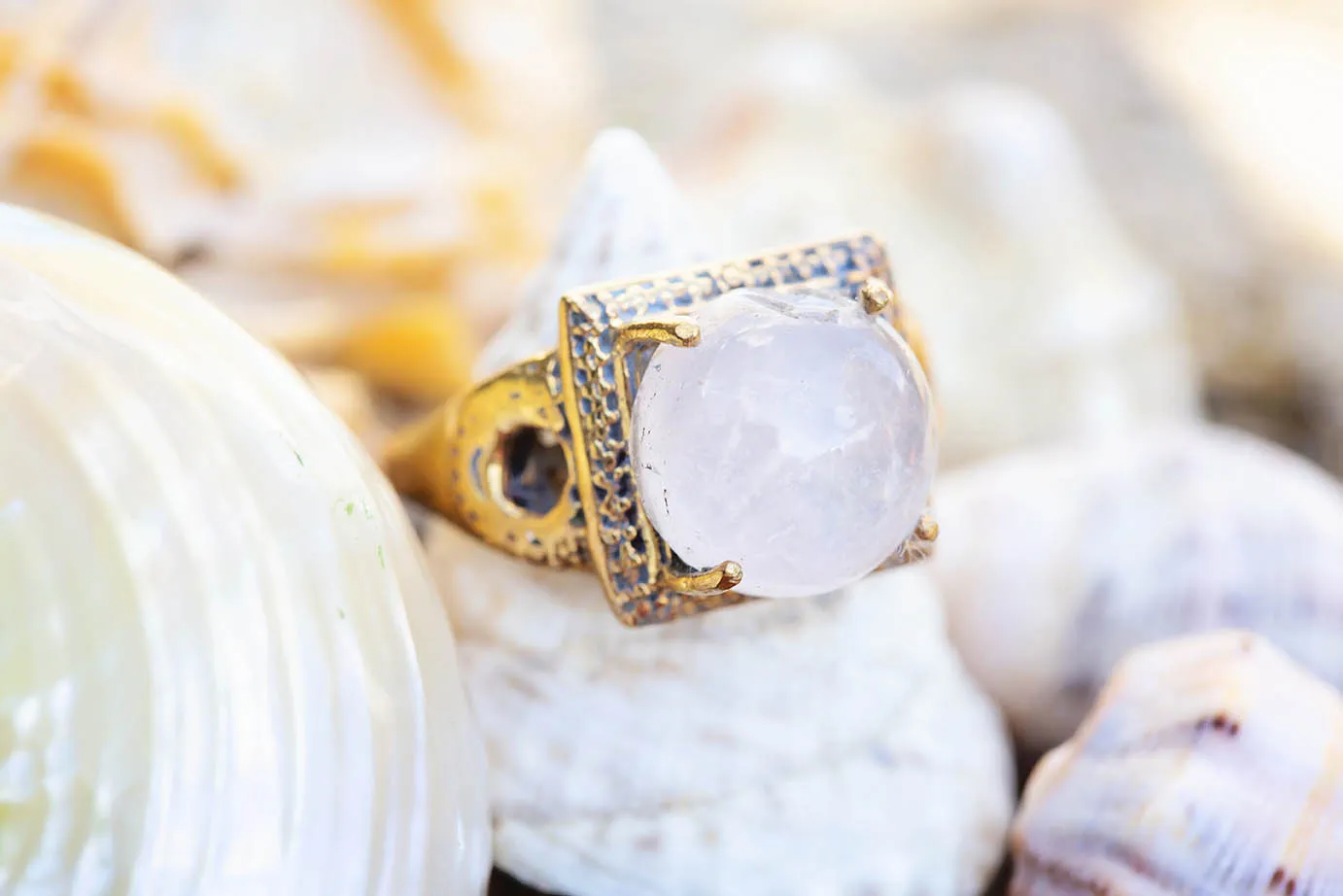 Prsten s drahokamem - Růženín