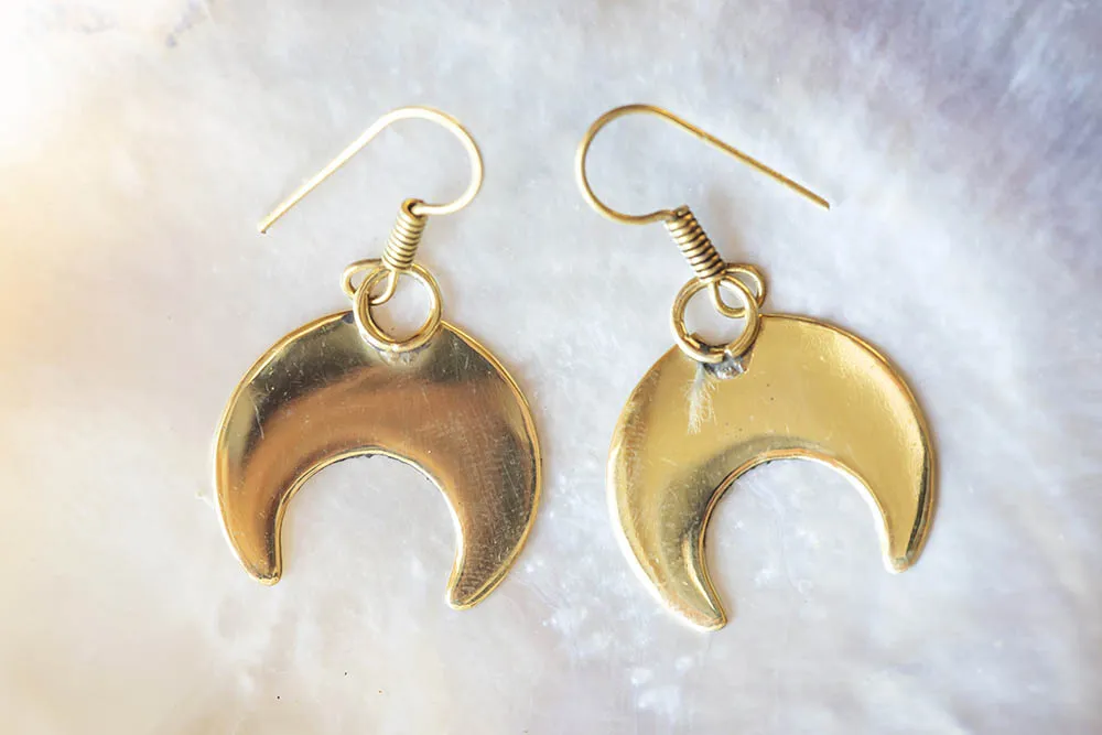 Náušnice Šiva luna