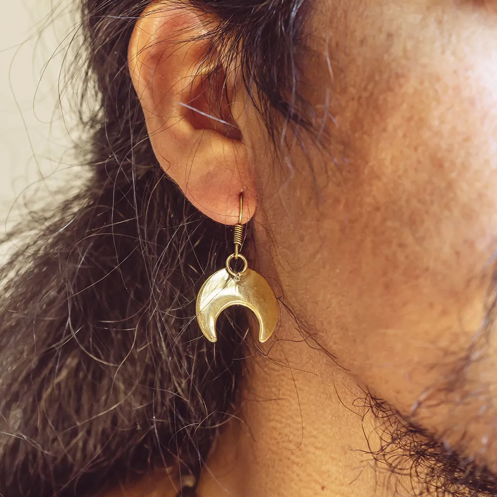 Náušnice Šiva luna