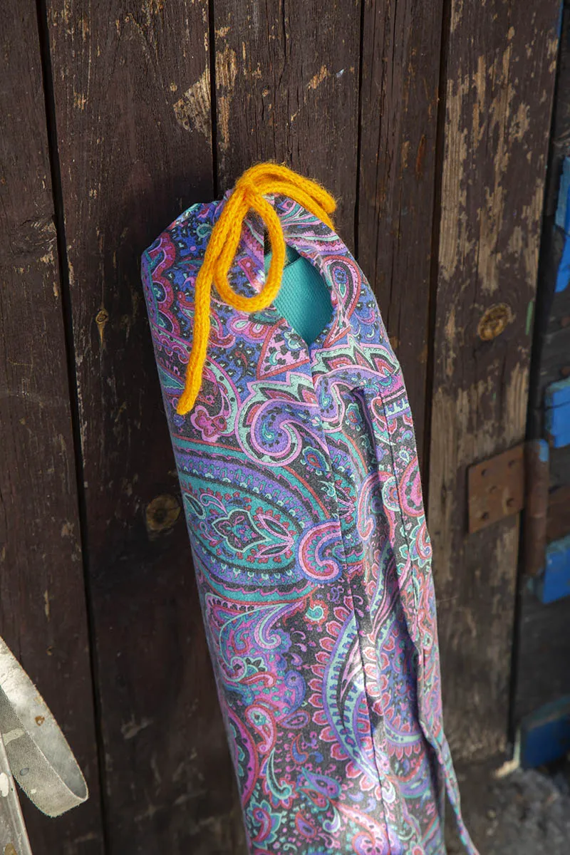 Obal na jógamatku paisley