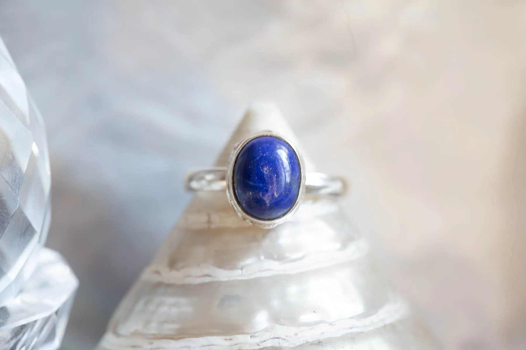 Prsten s lapisem lazuli - 20mm