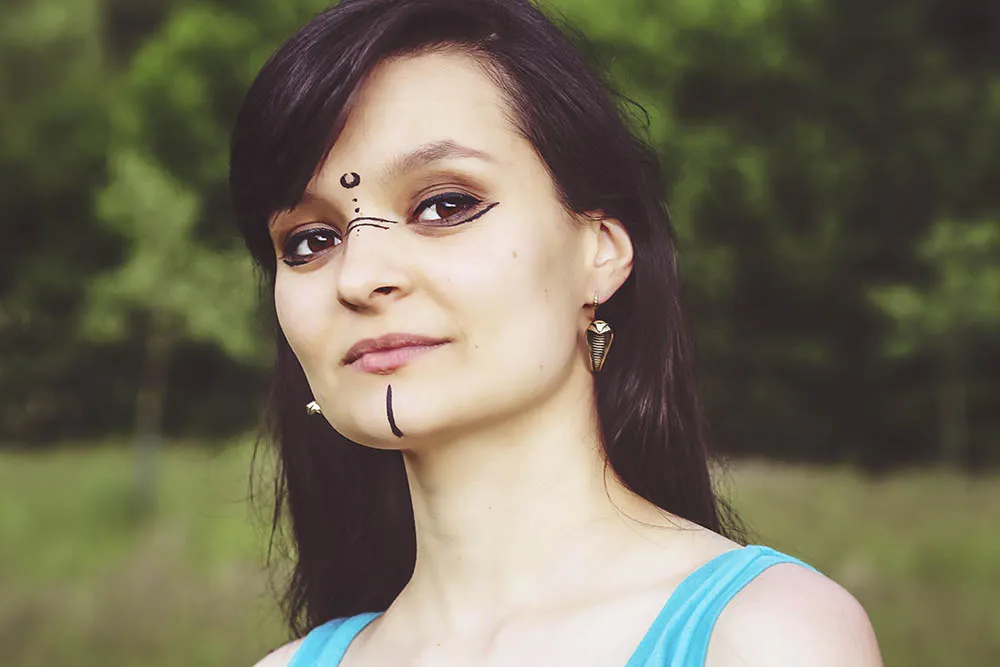 Náušnice kobry