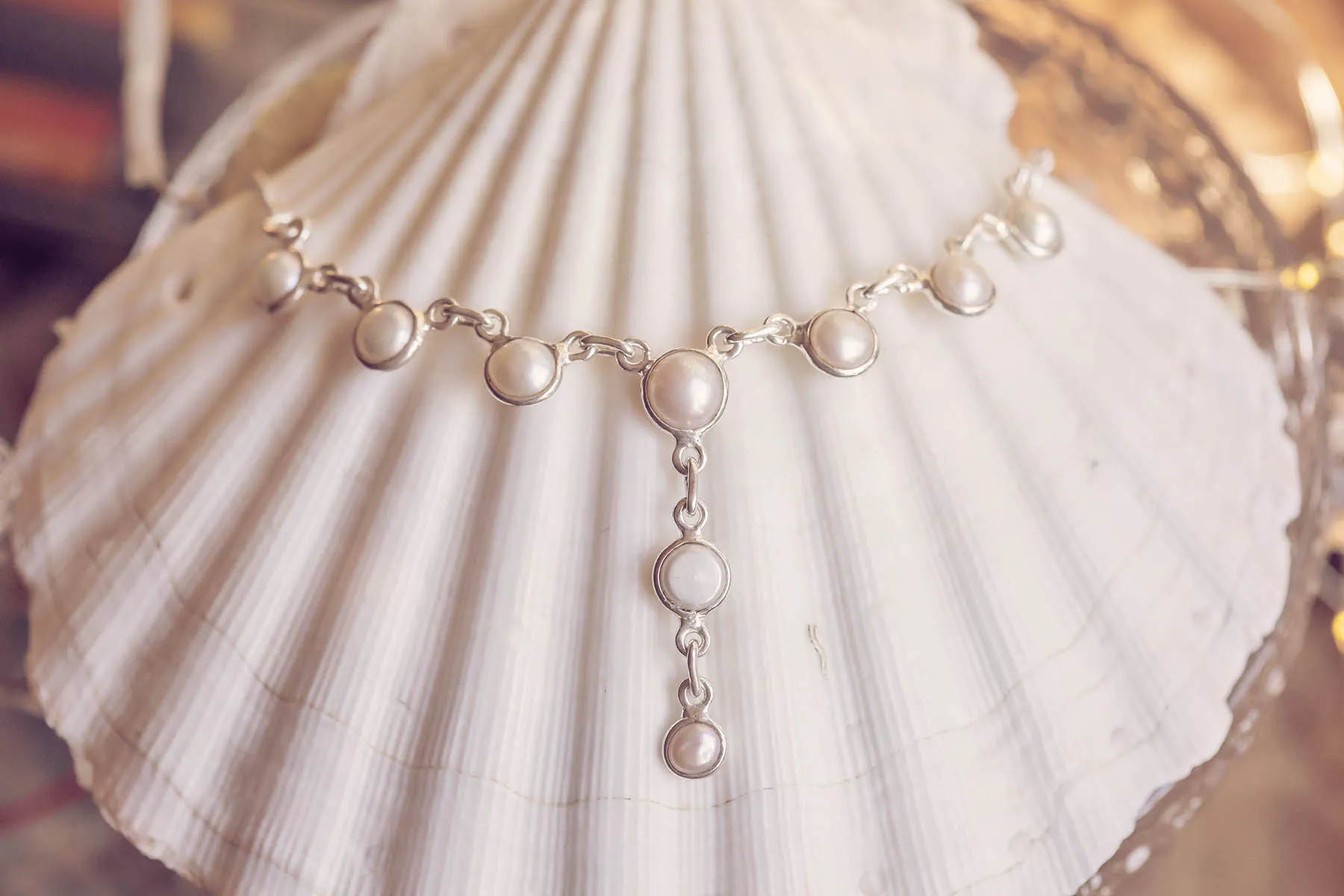 Náhrdelník s perlami