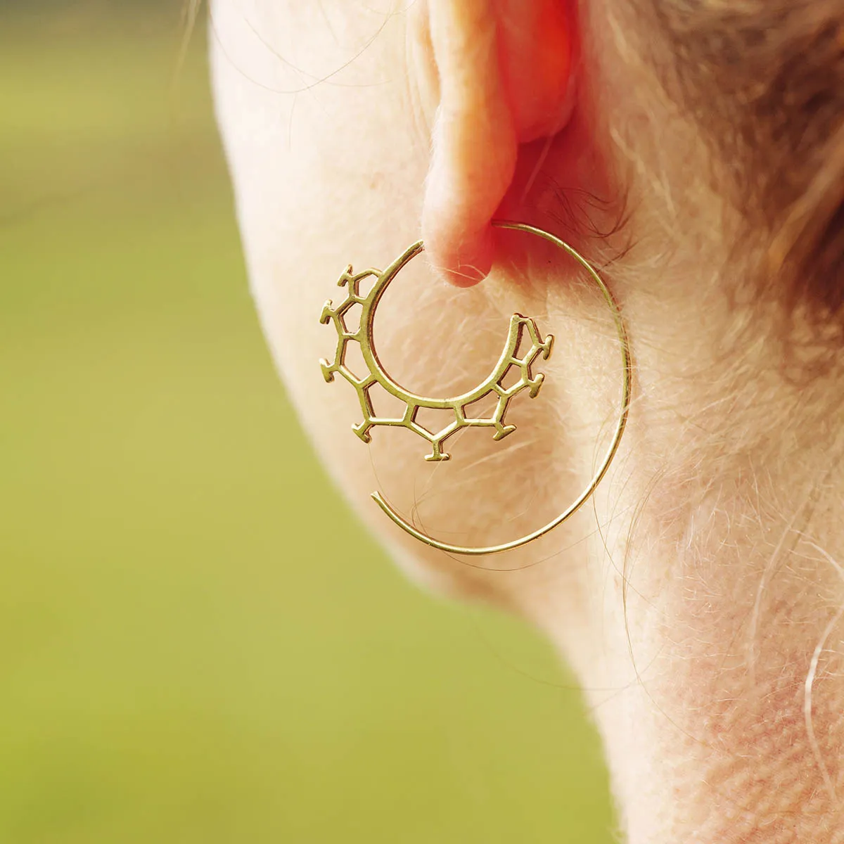 Náušnice Spirálka