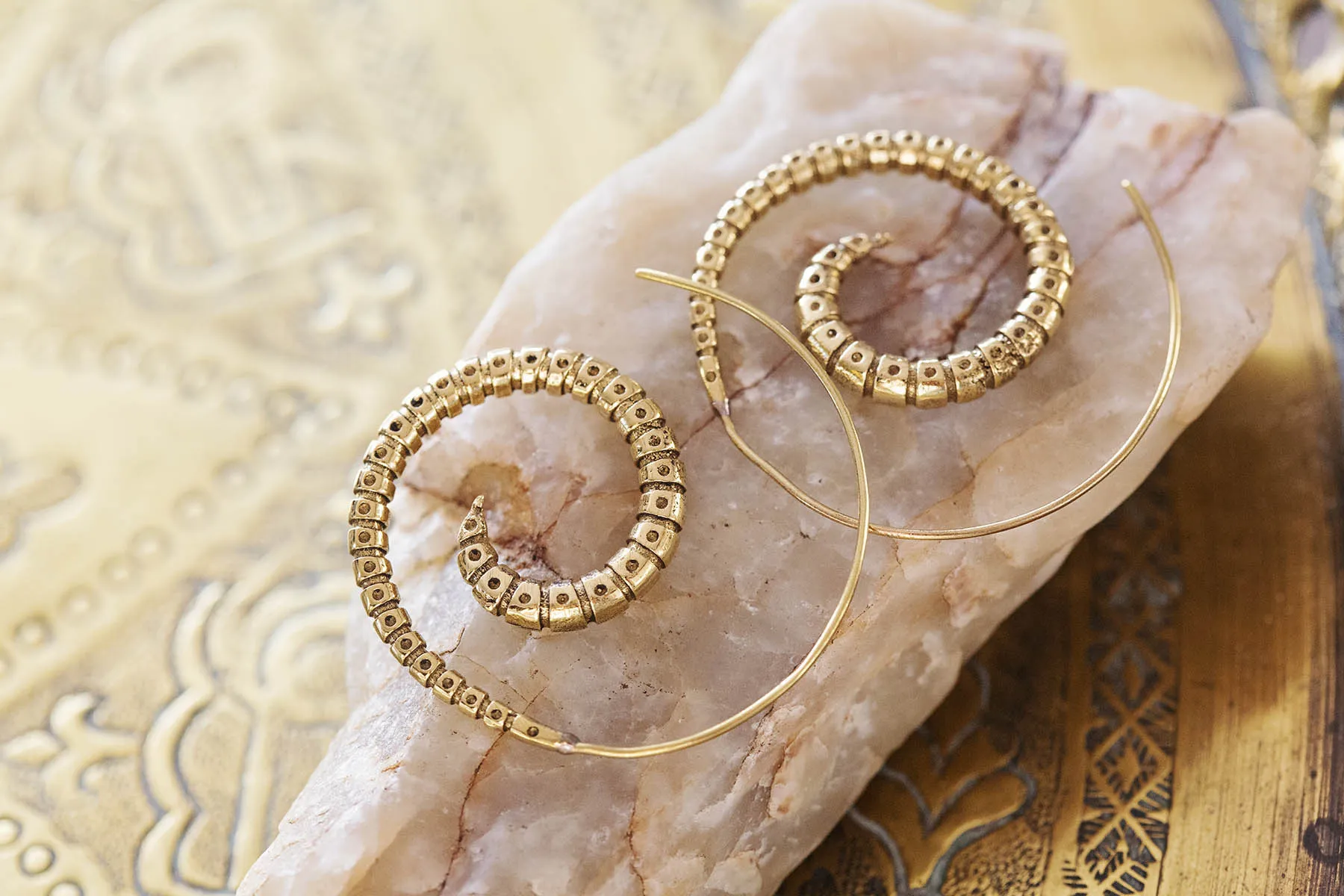 Náušnice fauní spirály