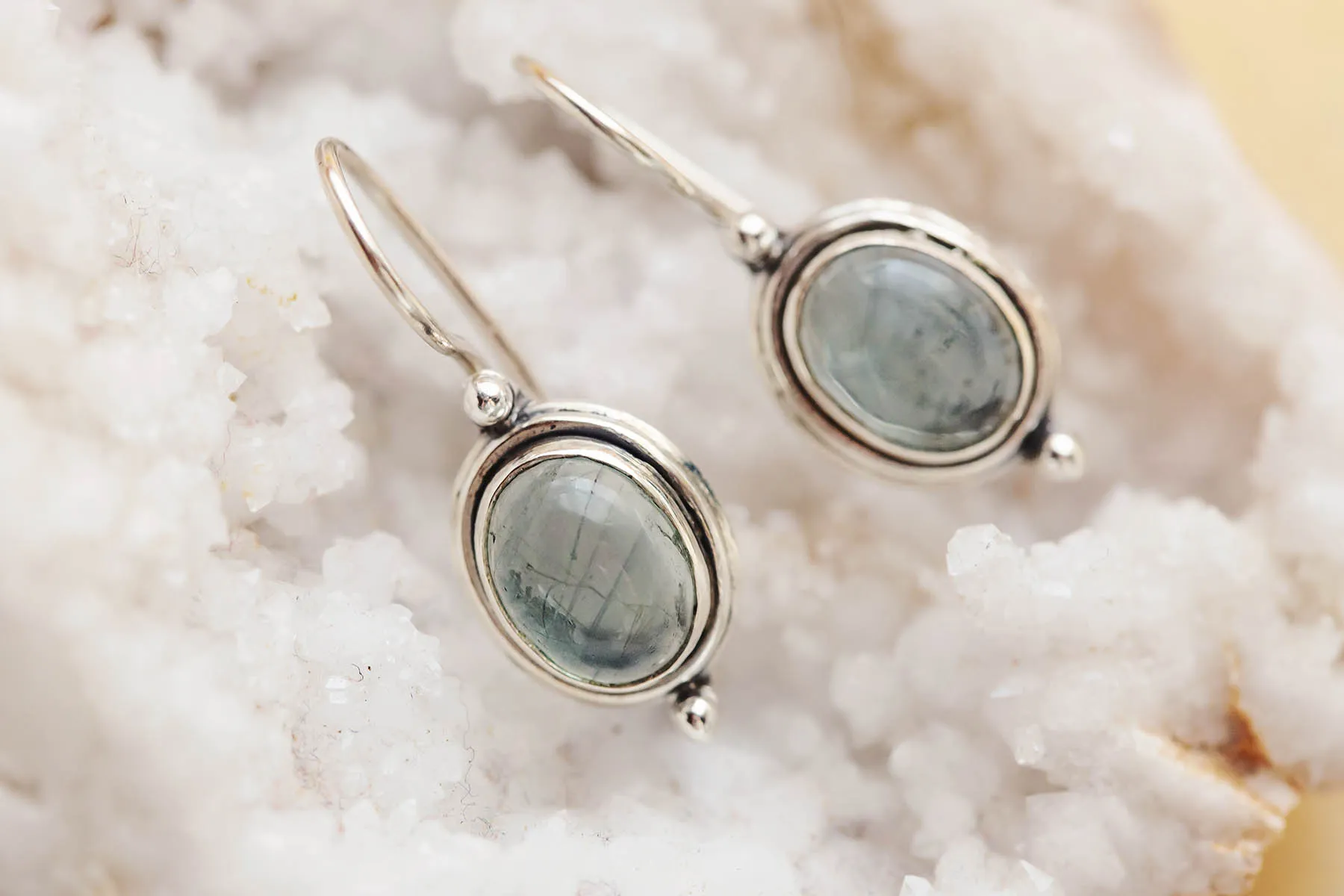 Náušnice s apatitem