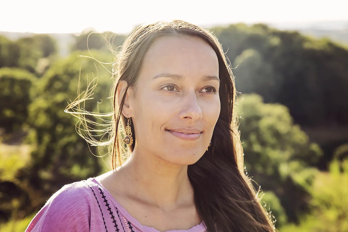 Náušnice s labradoritem