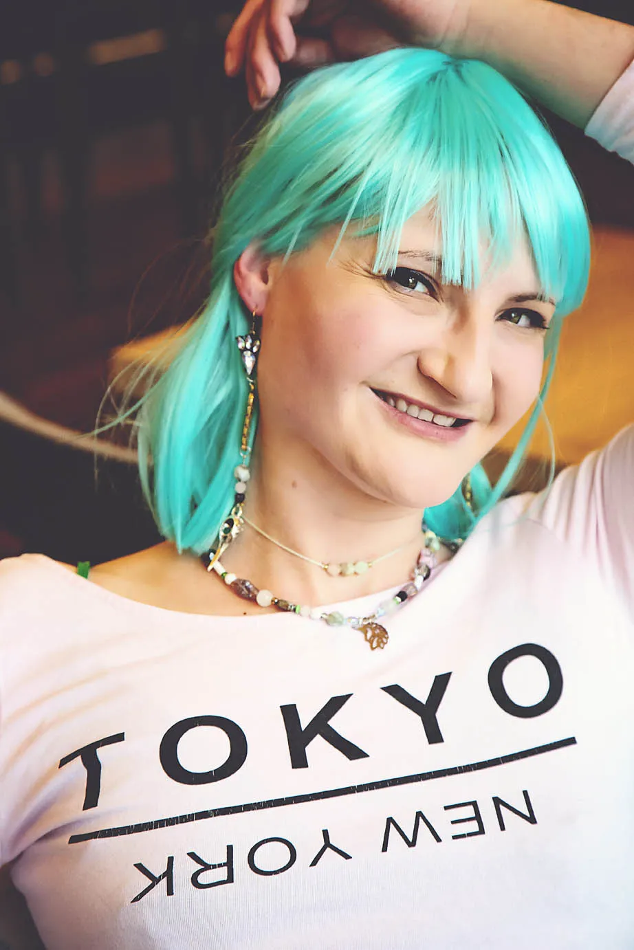 Náhrdelník s morganitem