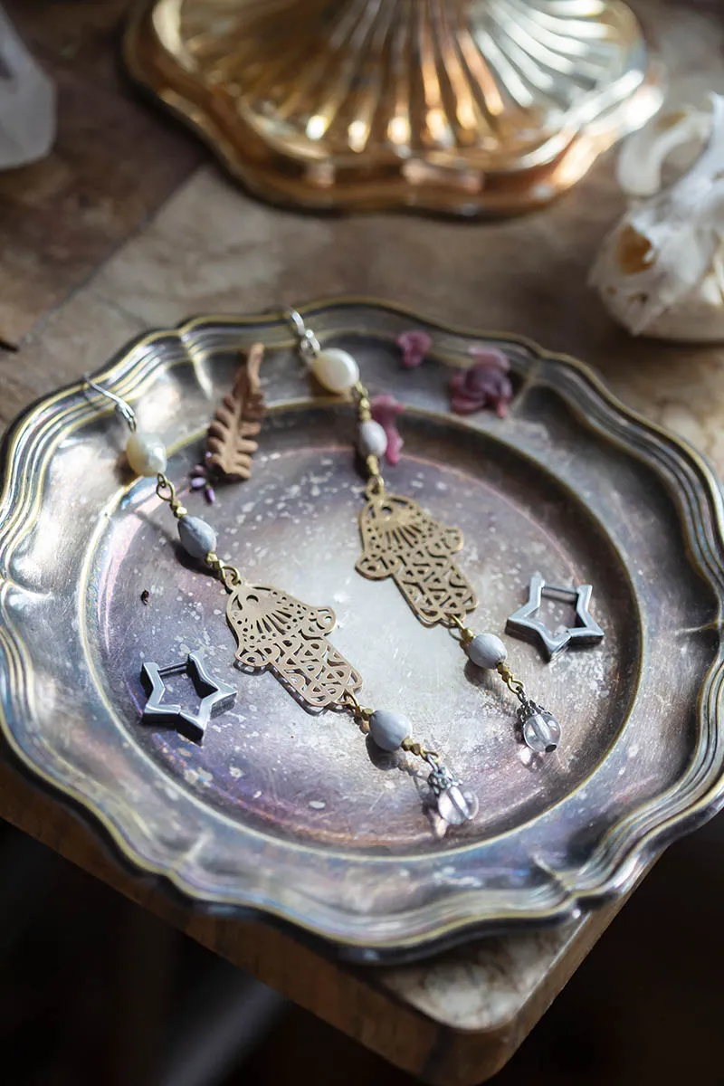 Náušnice Hamsalabim