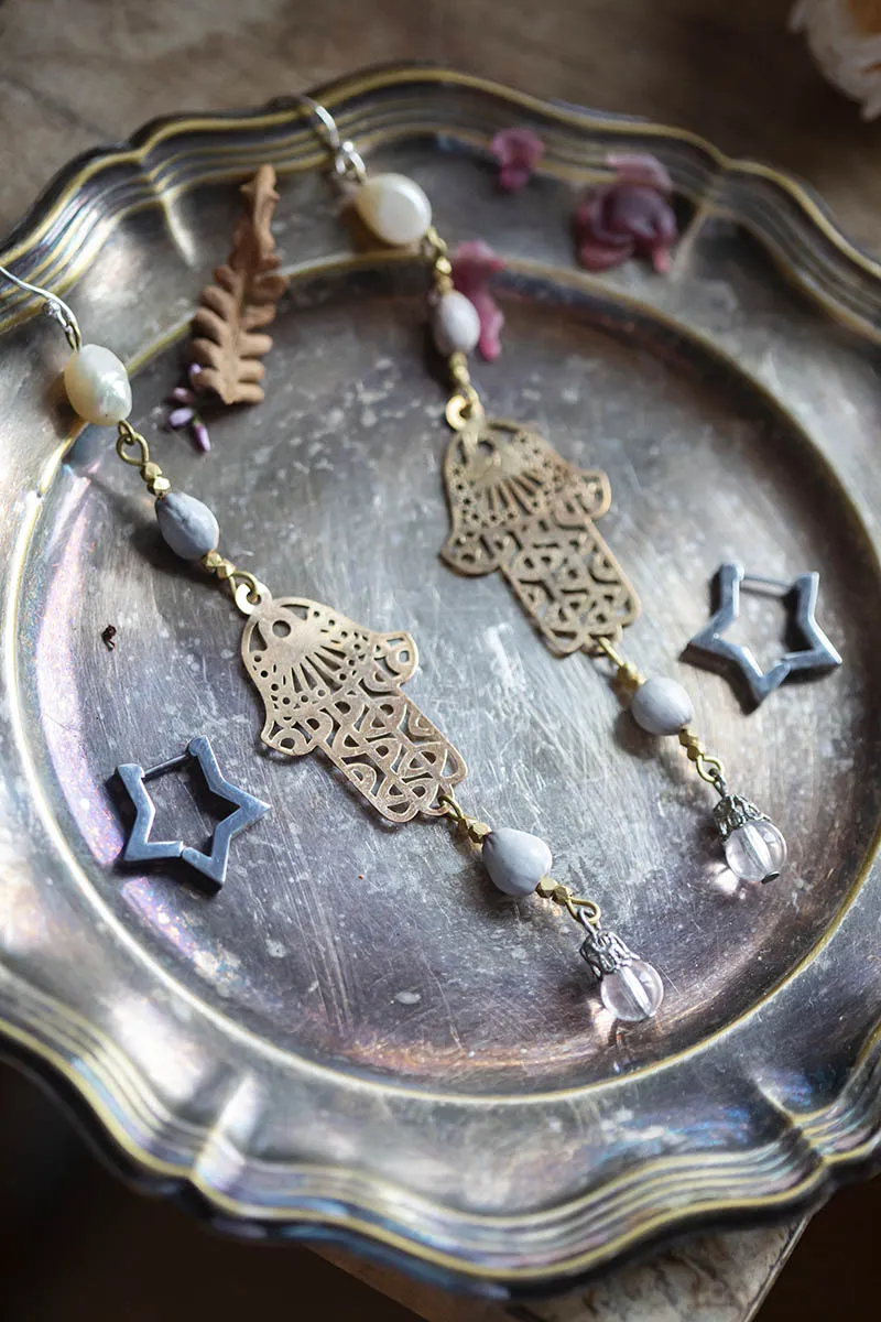 Náušnice Hamsalabim