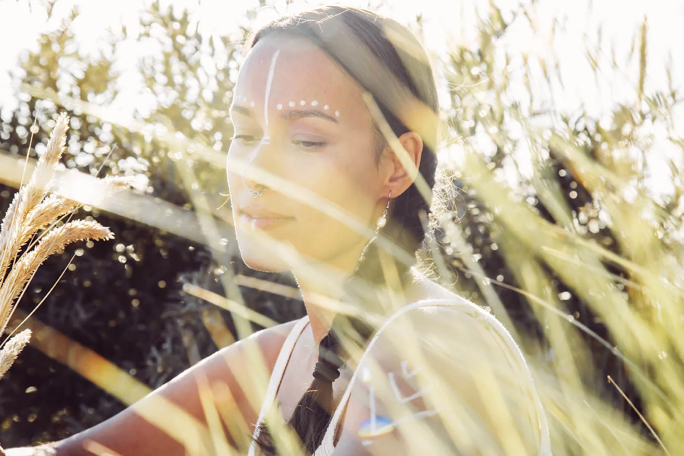 Náušnice Indiánka