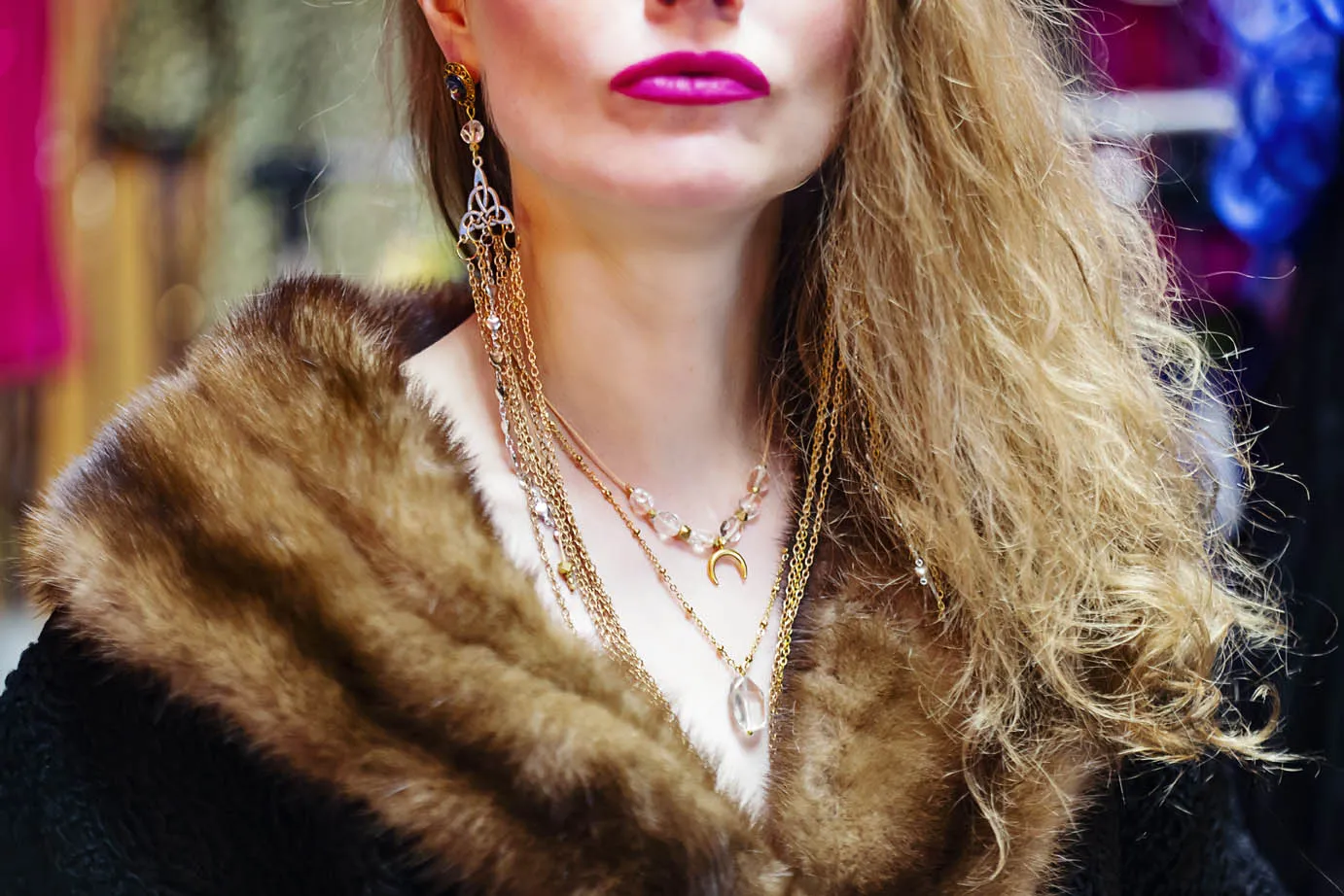 Náušnice Oáza vln a šumění