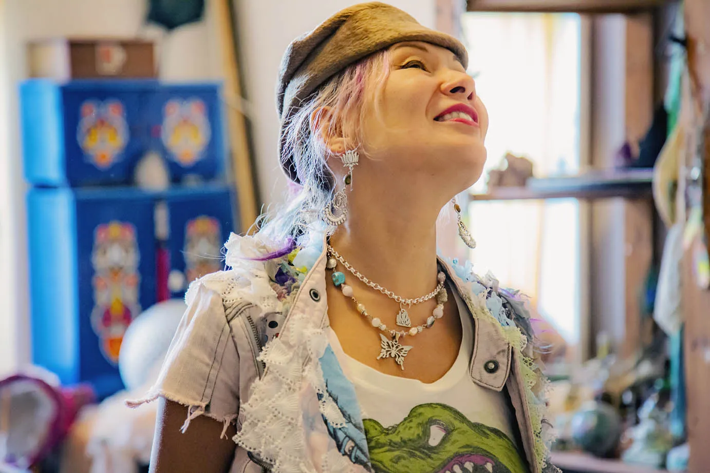 Náušnice óm s lotosy