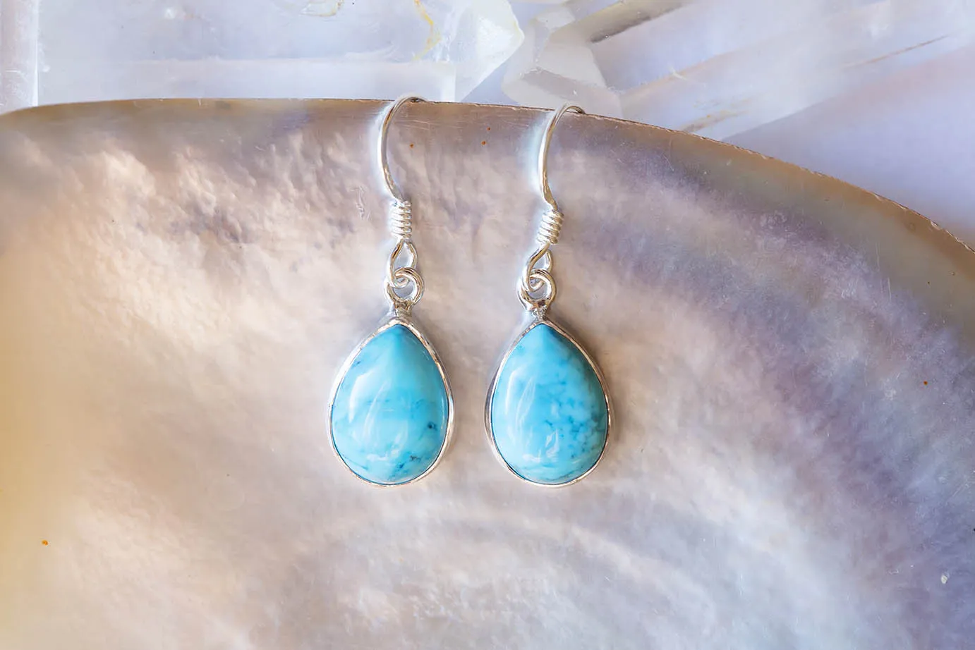 Náušnice s tyrkysy