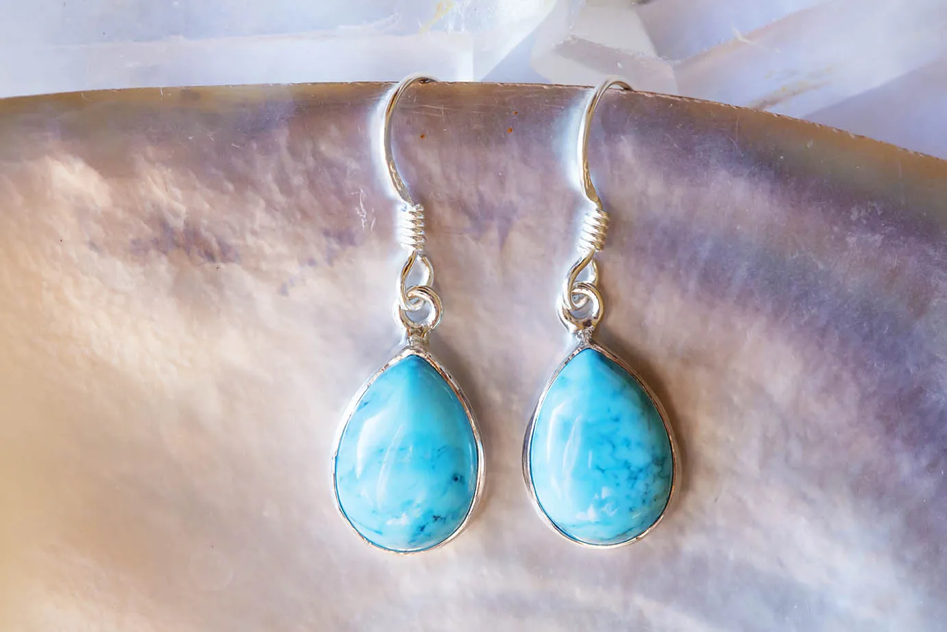 Náušnice s tyrkysy