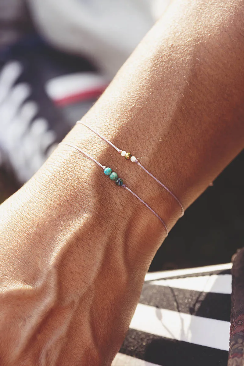 Náramek s chryzokolem