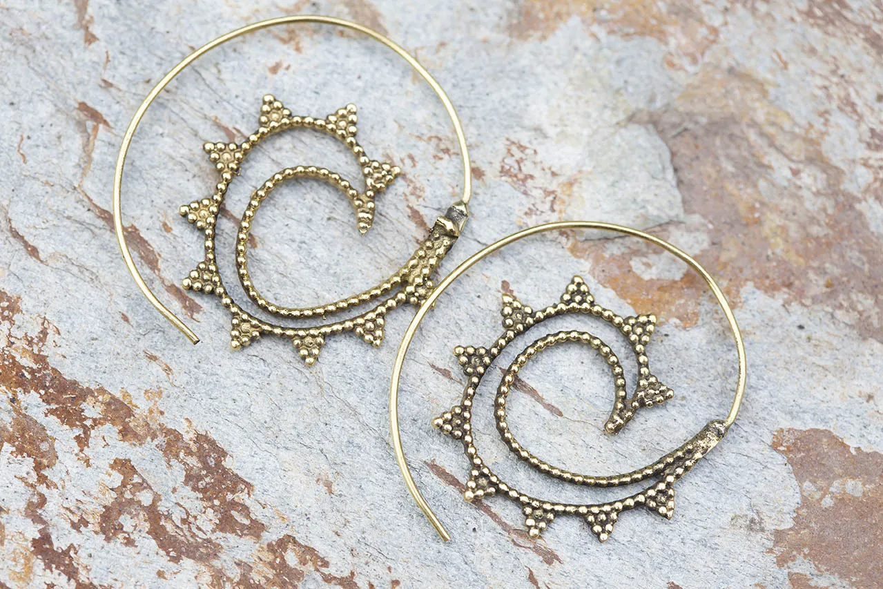 Náušnice stegosaurus