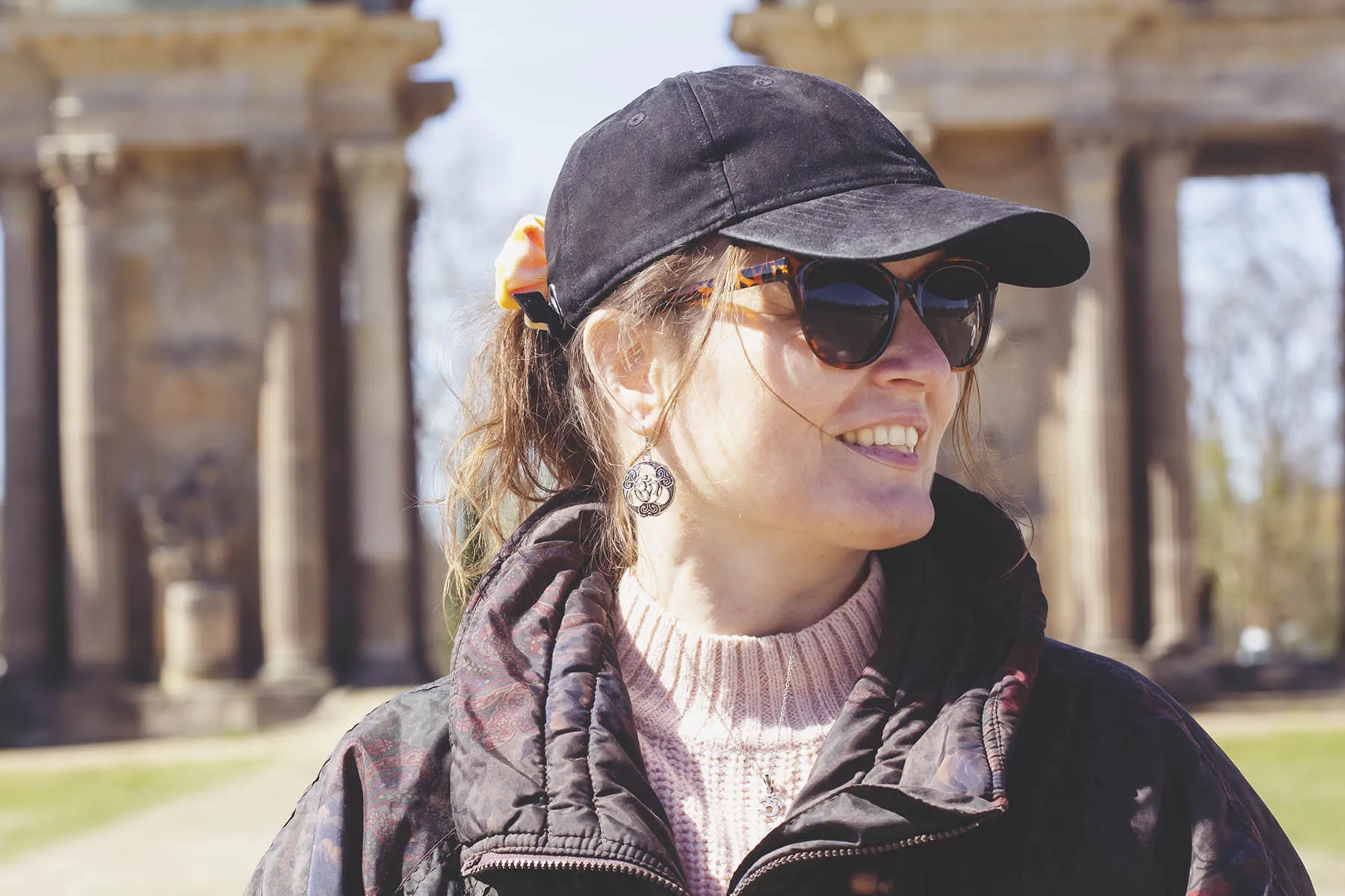 Náušnice óm v mandale