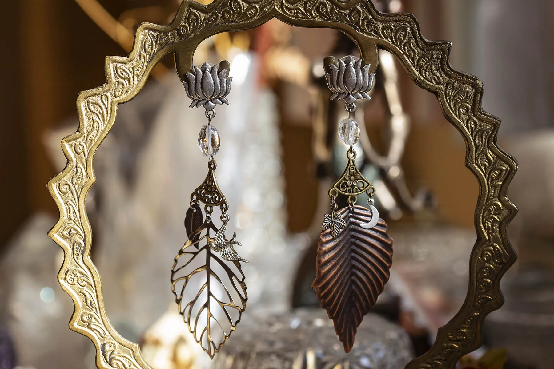 Náušnice Mrtvá a živá