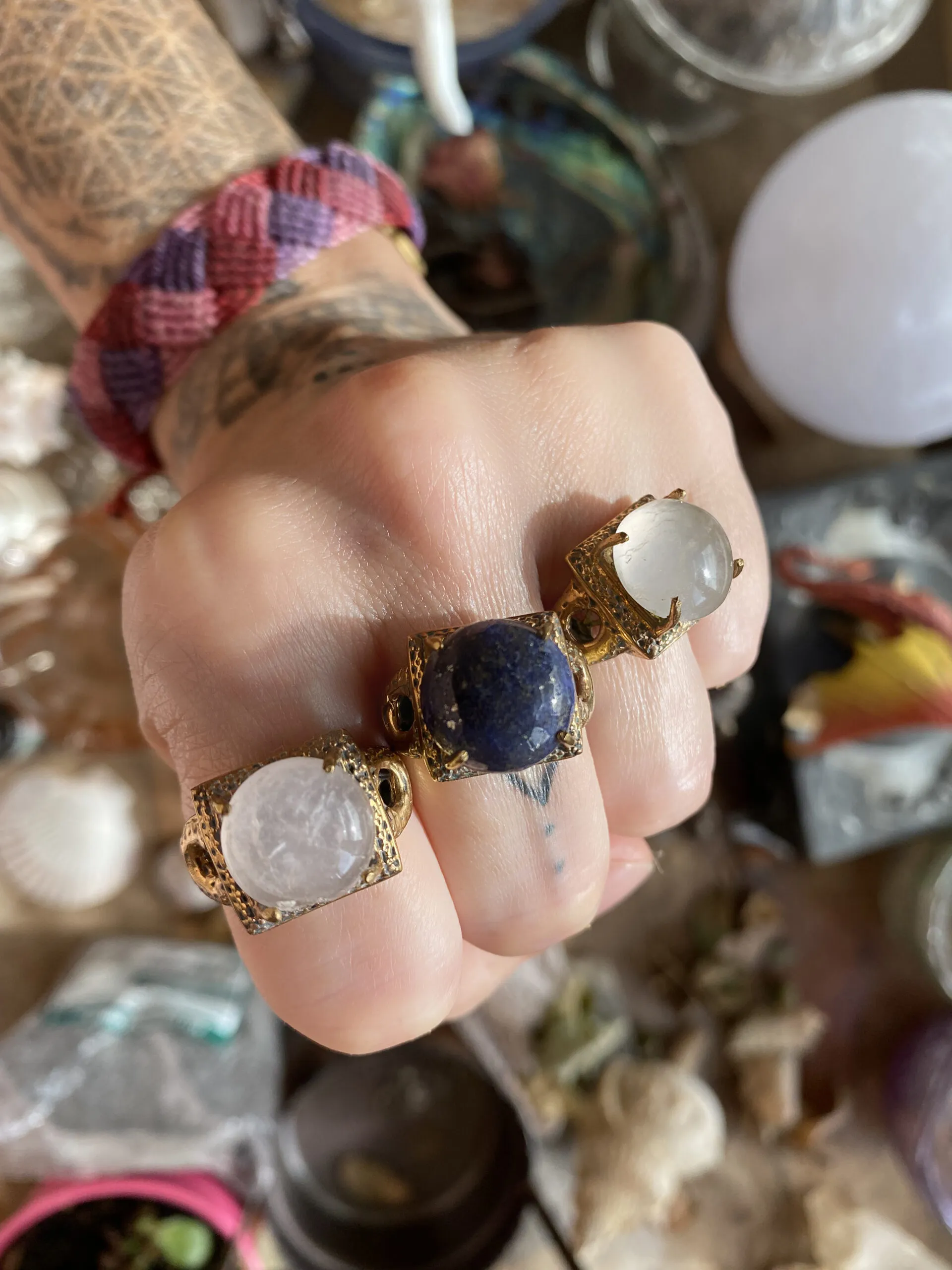 Prsten s drahokamem - Růženín