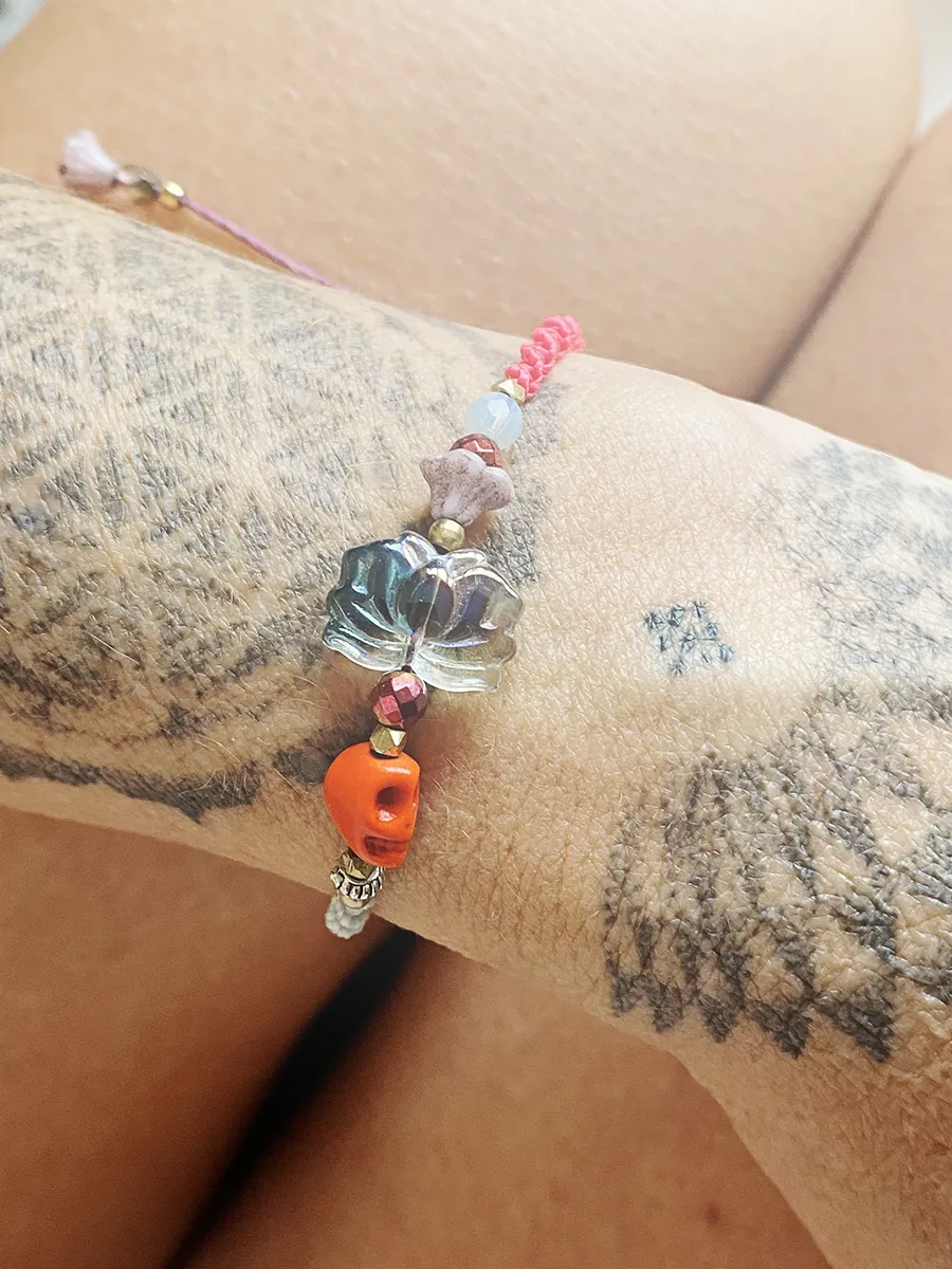 Náramek Día de los muertos