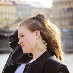 Náušnice hvězdné kruhy