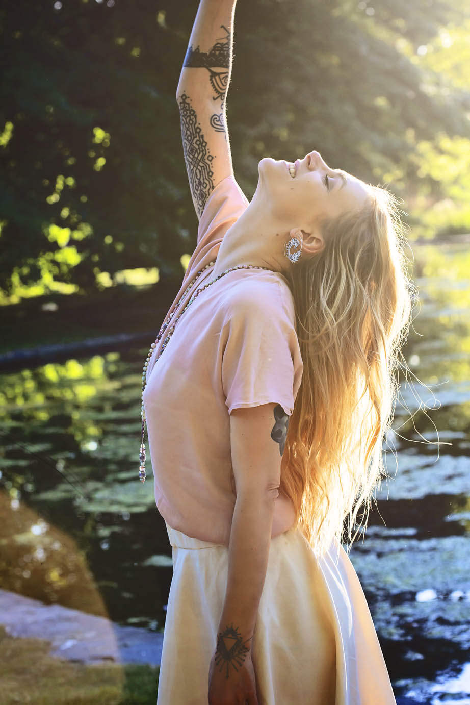 Náhrdelník Mála 108 s amazonity - Obrázek 4