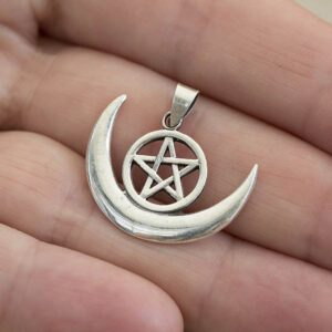 Přívěsek Luna a Pentagram